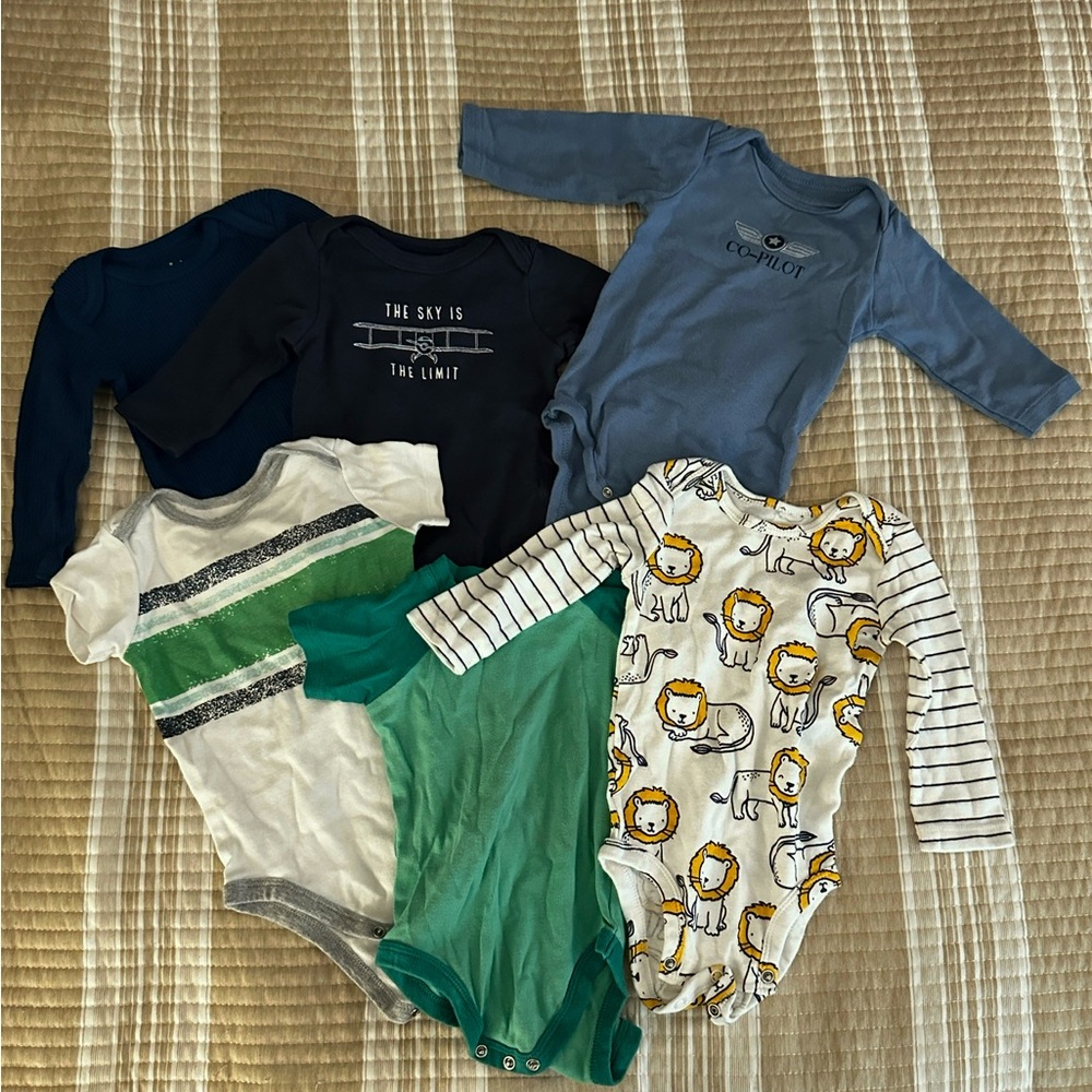 Assorted Baby Onesies Set